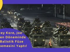 Kuzey Kore, Joe Biden Döneminde İlk Balistik Füze Denemesini Yaptı!