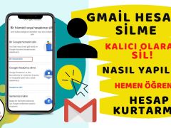 Gmail Hesabı Silme İşlemi Nedir? Kalıcı Olarak Silme! – 2024