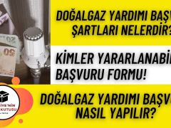 Doğalgaz Yardımı Nedir? Başvuru Ekranı! E Devlet! Şartlar?