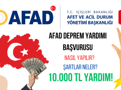 AFAD Deprem Yardımı Nedir? E Devlet Başvuru Yap! – ALO122