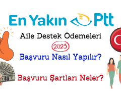 Aile Destek Ödemeleri 2023! PTT Her Ay’ın 15’inde Ödeyecek!