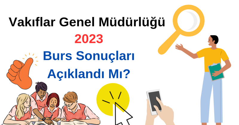 VGM Burs Sonuçları 2023 Açıklandı Mı! Sonuç Sorgula! 1000 TL