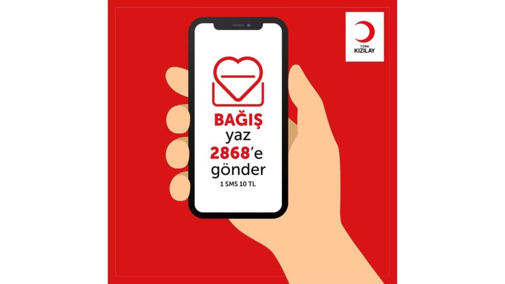 Kızılay Yardım Sms